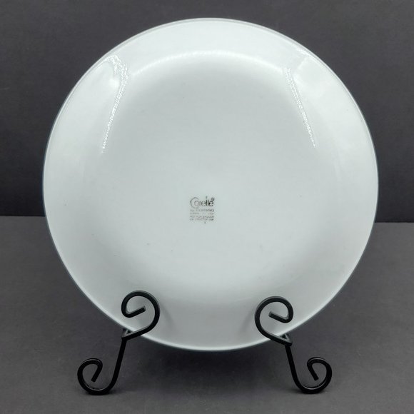 Corelle Butterfly Gold Lunch Plates Corning White Plates Gold Flowers - Picture 4 of 4